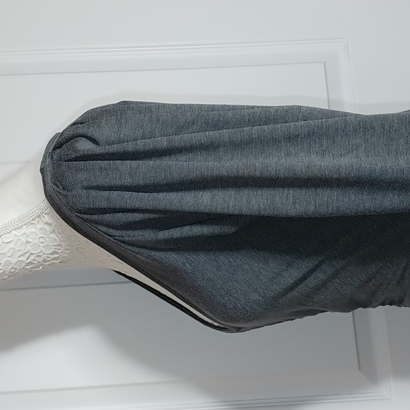 Rouched body con long sleeve mini dress. NWT - Picture 3 of 14